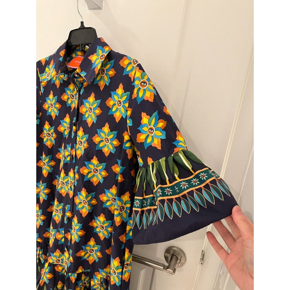 LA DoubleJ Tuckernuck Choux Dress in Ashbury Sz MEDIUM Floral - Picture 7 of 13
